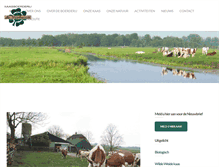 Tablet Screenshot of kaasboerderijdevierhuizen.nl